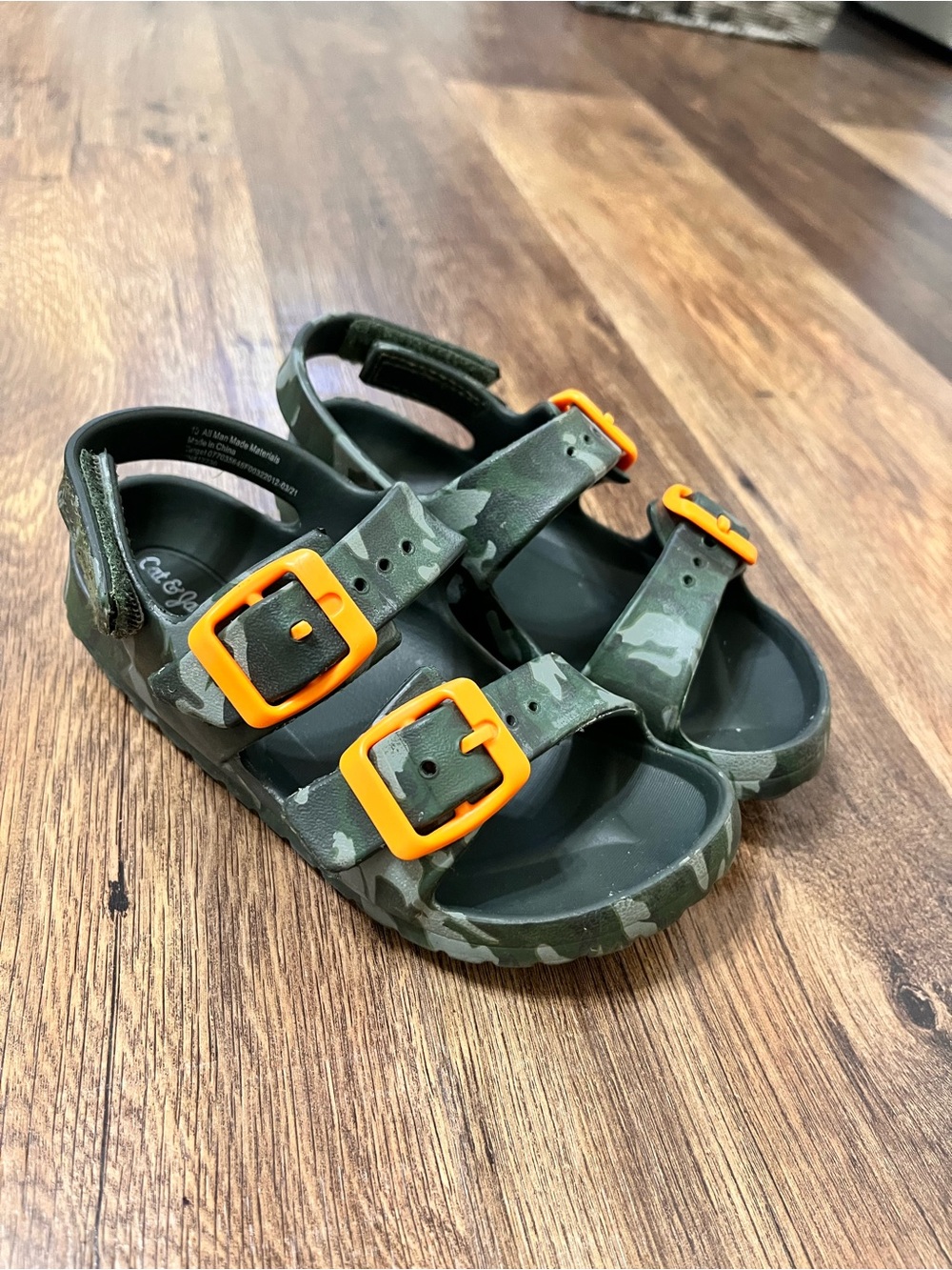 Cat & Jack Toddler Camo Sandals